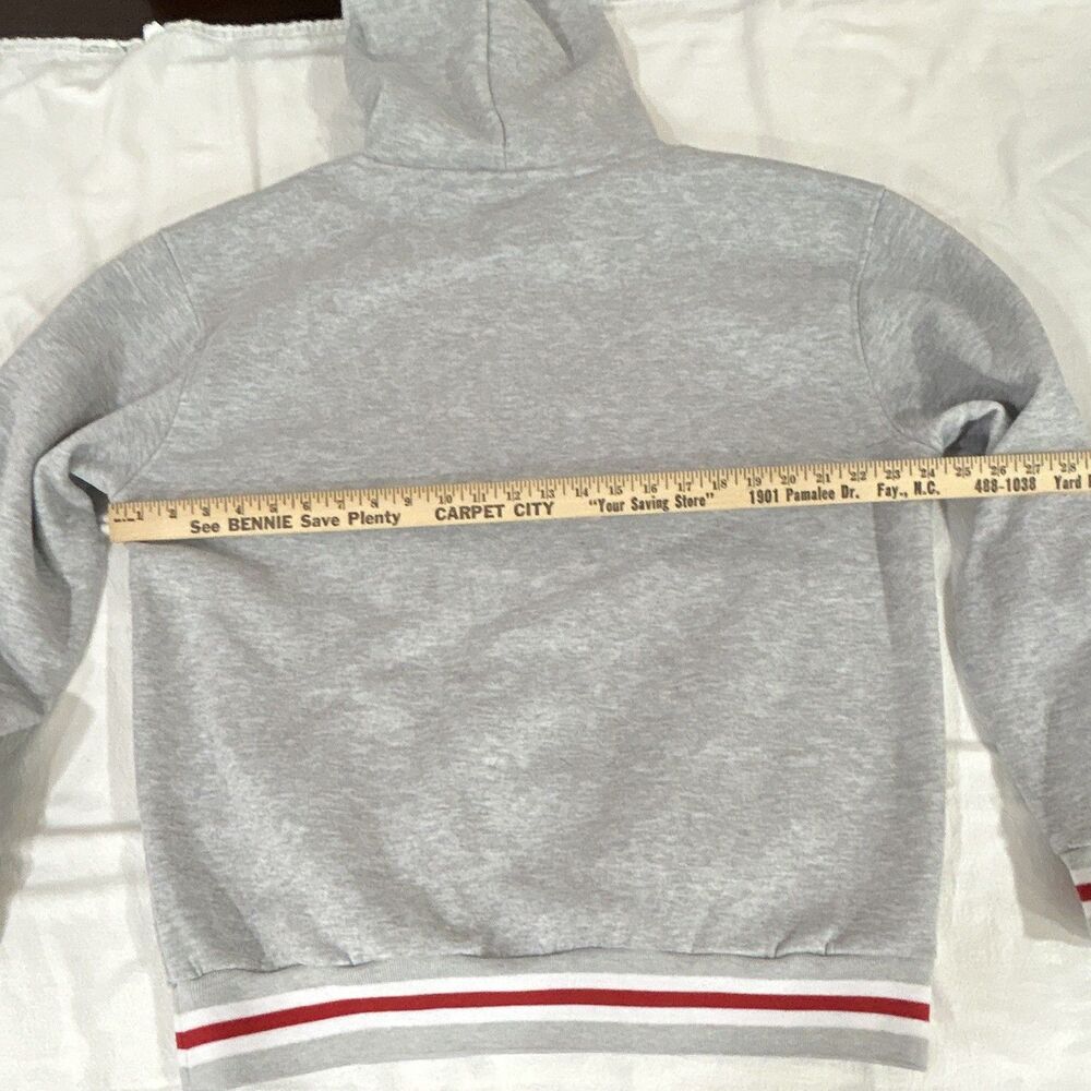 NFL Team Apparel Kansas City Chiefs Gray Pullover Hoodie Sweatshirt XL - Picture 8 of 11